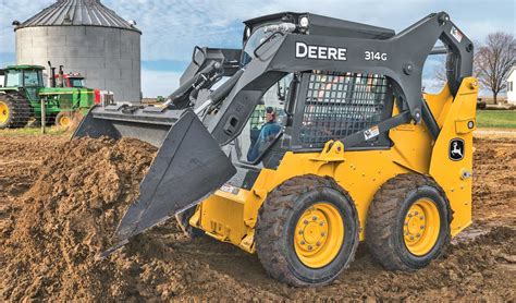 john deer diesel skid steer loader|john deere skid loader attachments.